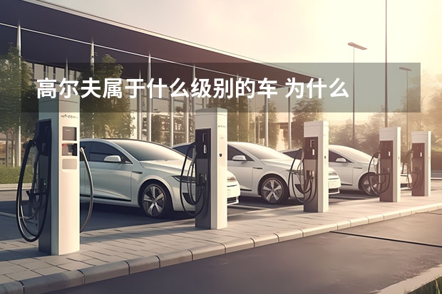 高尔夫属于什么级别的车 为什么