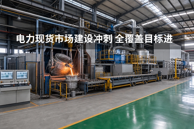 电力现货市场建设冲刺 全覆盖目标进入决胜阶段
