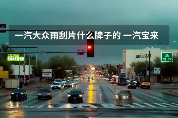 一汽大众雨刮片什么牌子的 一汽宝来怎么安装防盗器(14款宝来防盗系统)