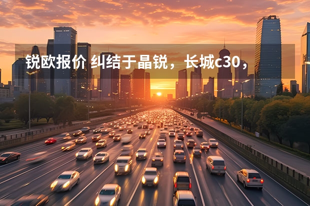 锐欧报价 纠结于晶锐，长城c30，锐欧，瑞纳之间