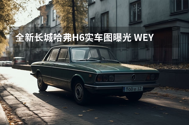 全新长城哈弗H6实车图曝光 WEY坦克600或将于10月投产