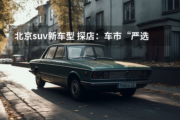 北京suv新车型 探店：车市“严选”时代 北京新X7有哪些亮点？