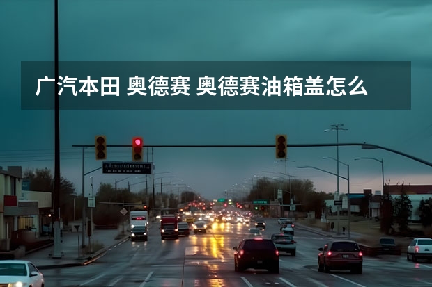 广汽本田 奥德赛 奥德赛油箱盖怎么开