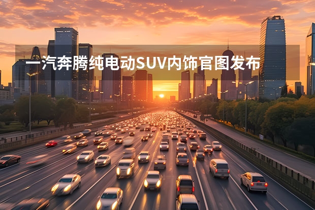 一汽奔腾纯电动SUV内饰官图发布 取消隐藏式门把手/便宜1000元