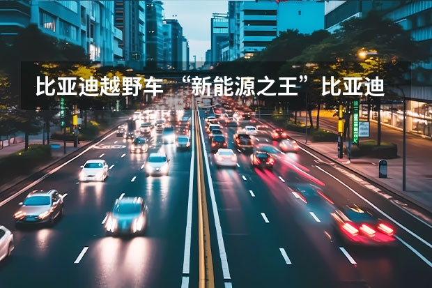 比亚迪越野车 “新能源之王”比亚迪要重定义混动硬派越野？