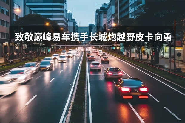 致敬巅峰·易车携手长城炮越野皮卡向勇者致敬 造型肌肉感十足