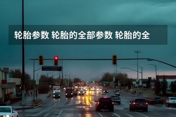 轮胎参数 轮胎的全部参数 轮胎的全部参数是什么