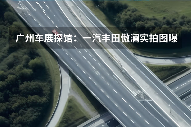 广州车展探馆：一汽丰田傲澜实拍图曝光 续航550km