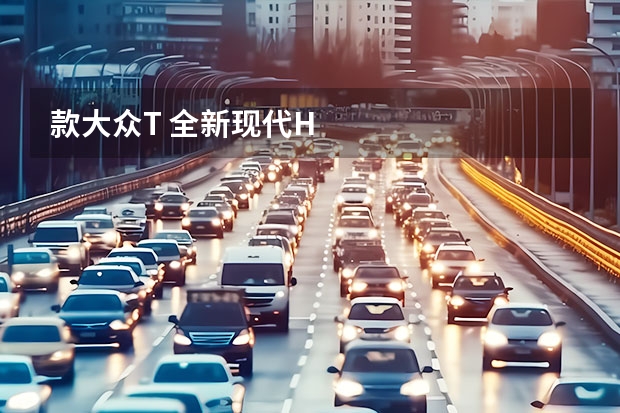 款大众T 全新现代H