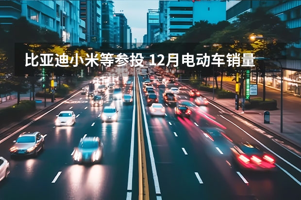 比亚迪/小米等参投 12月电动车销量，比亚迪继续“以一打十”，新势力破万常态化