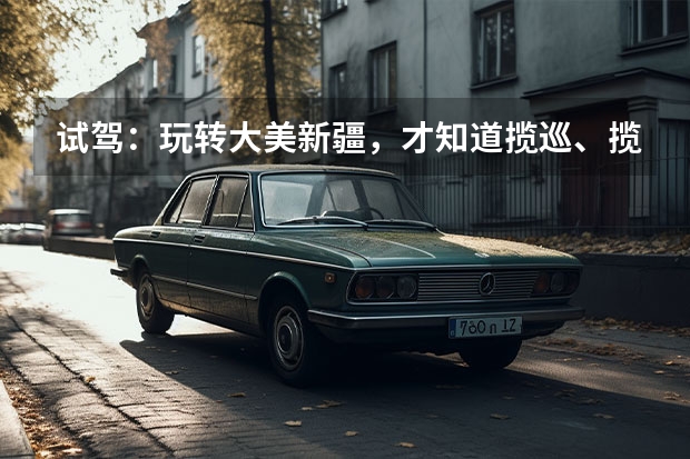 试驾：玩转大美新疆，才知道揽巡、揽境都不止一面！ 大众suv车型揽境 一汽大众揽境2022款：开启探索新境界的旅途