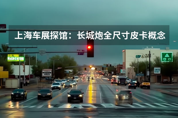 上海车展探馆：长城炮全尺寸皮卡概念车 上海车展探馆：长城龙弹炮特别版车型