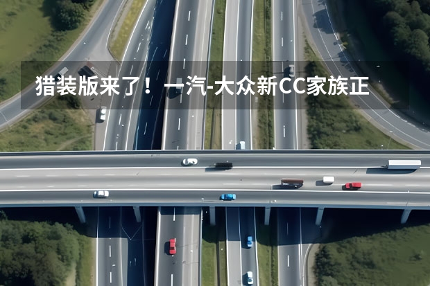 猎装版来了！一汽-大众新CC家族正式上市（大众cc一共几代）