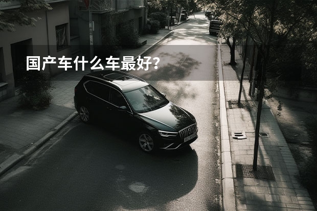 国产车什么车最好？