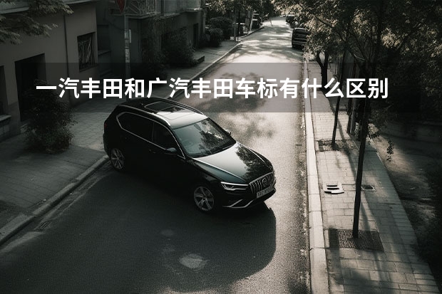 一汽丰田和广汽丰田车标有什么区别