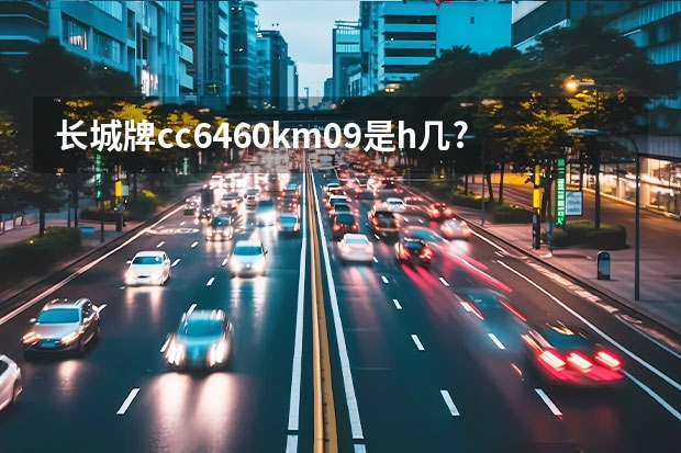 长城牌cc6460km09是h几? cc6460km45工况油耗 长城CC02是啥车