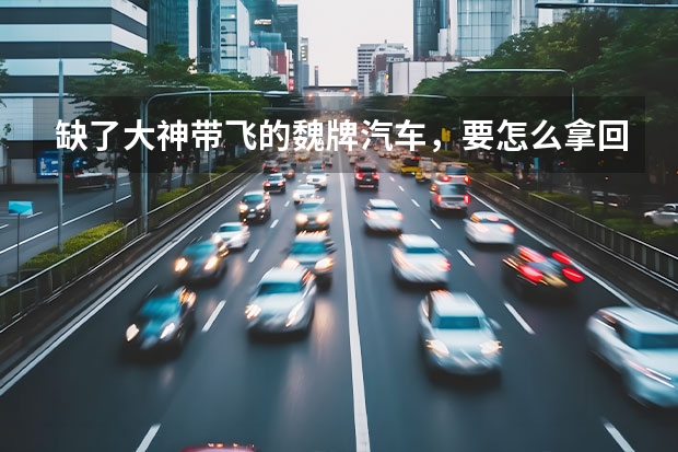 缺了大神带飞的魏牌汽车，要怎么拿回“WEY”的气势？
