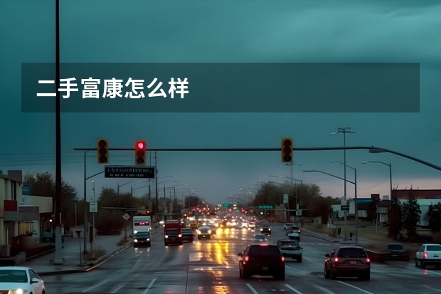 二手富康怎么样