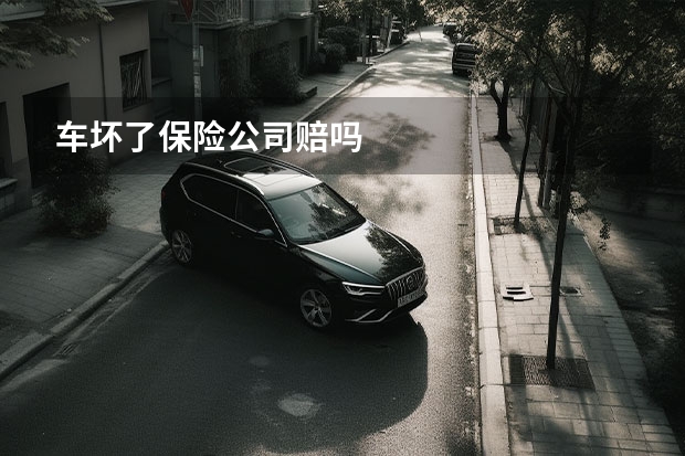 车坏了保险公司赔吗