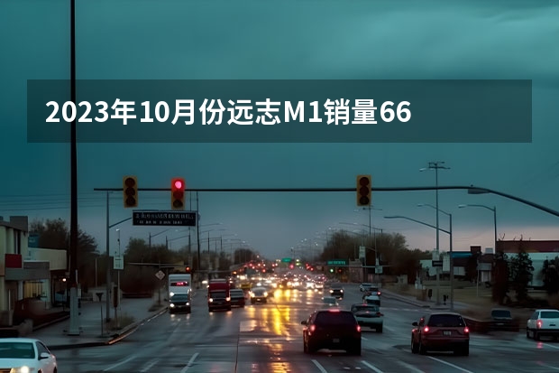 2023年10月份远志M1销量661台, 同比增长500.91%