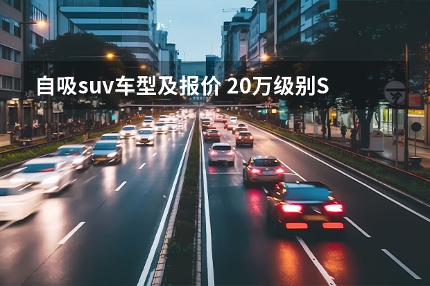自吸suv车型及报价 20万级别SUV，谁才是家用车之王？选这三款准没错！