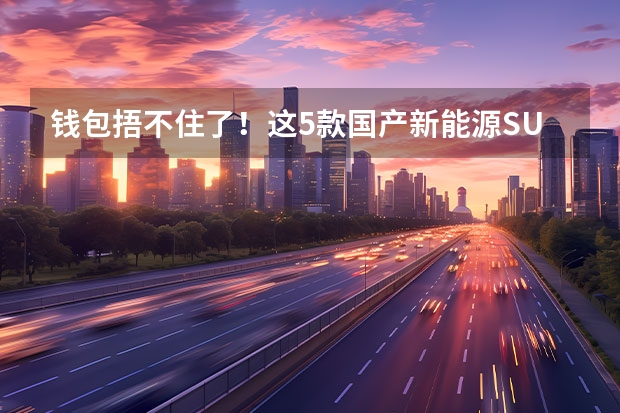 钱包捂不住了！这5款国产新能源SUV不错，你会被谁收割？ 突破国产车设计天花板，这三款自主SUV颜值撑起一片天？