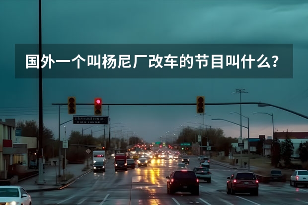 国外一个叫杨尼厂改车的节目叫什么？