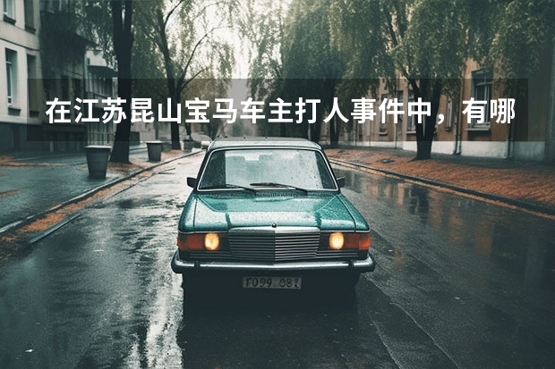 在江苏昆山宝马车主打人事件中，有哪些值得我们关注的细节？