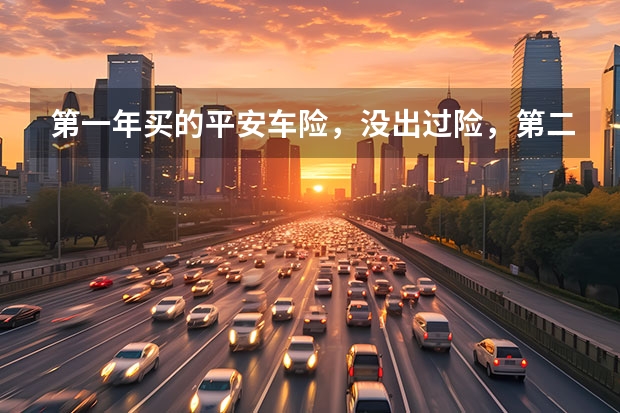 第一年买的平安车险，没出过险，第二年保费怎么算