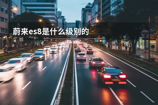 蔚来es8是什么级别的