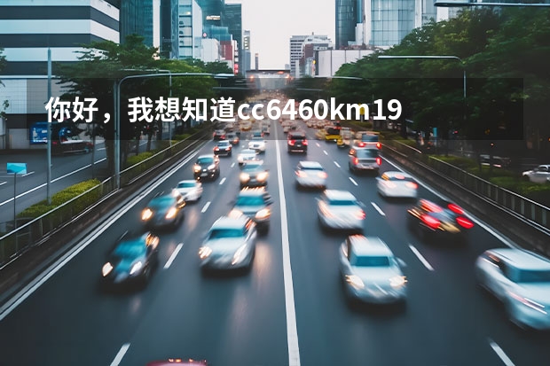 你好，我想知道cc6460km19/39/55/75/05/09/29/45/65/07/27最后面的数字都是什么意思？