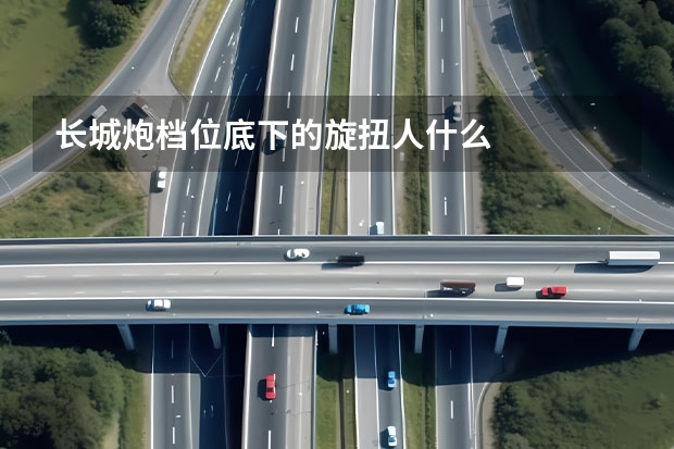 长城炮档位底下的旋扭人什么