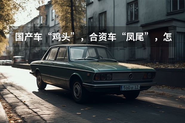 国产车“鸡头”，合资车“凤尾”，怎么买不吃亏？车主买错悔断肠