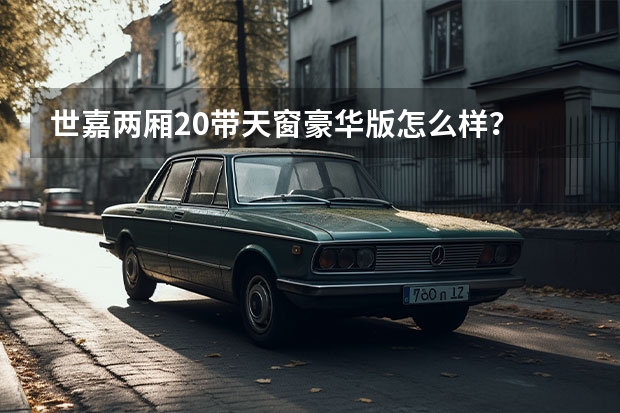 世嘉两厢2.0带天窗豪华版怎么样？