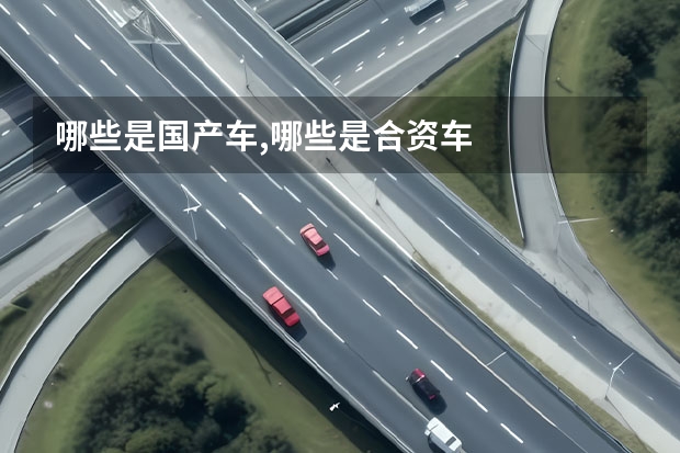 哪些是国产车,哪些是合资车