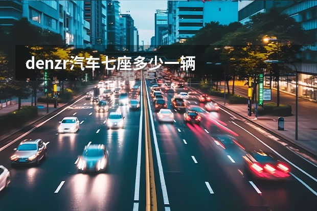 denzr汽车七座多少一辆