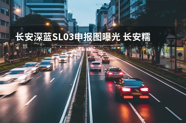 长安深蓝SL03申报图曝光 长安糯玉米实车内饰曝光