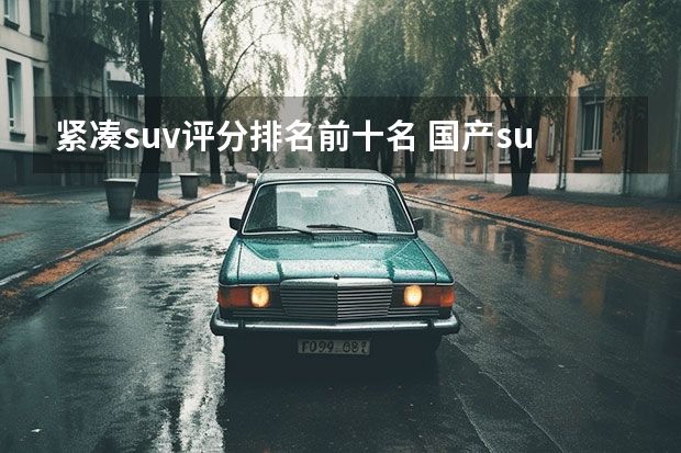 紧凑suv评分排名前十名 国产suv排行榜前十名（看车网）