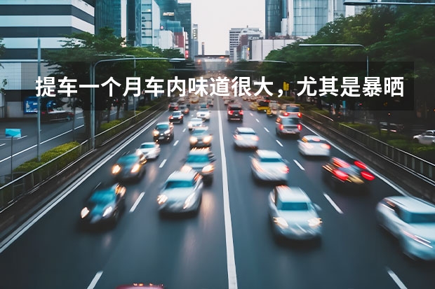 提车一个月车内味道很大，尤其是暴晒后很明显，这是为什么？