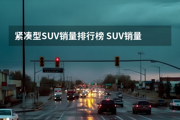 紧凑型SUV销量排行榜 SUV销量排行榜：
