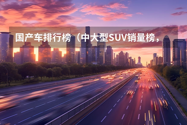 国产车排行榜（中大型SUV销量榜，自主品牌压宝马X5 当第一）