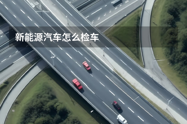 新能源汽车怎么检车
