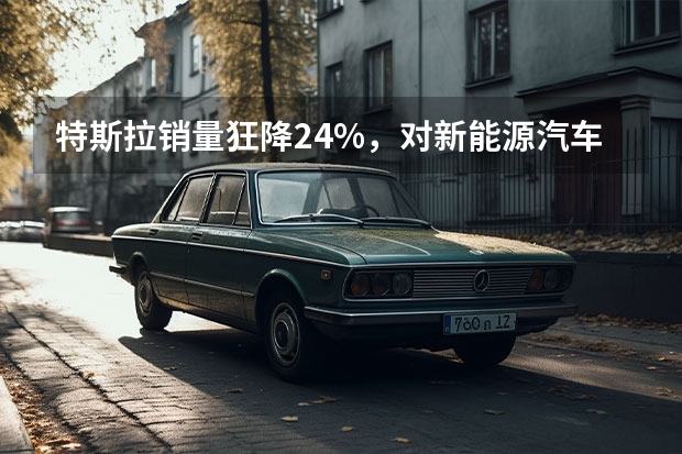 特斯拉销量狂降24%，对新能源汽车市场会有什么影响？