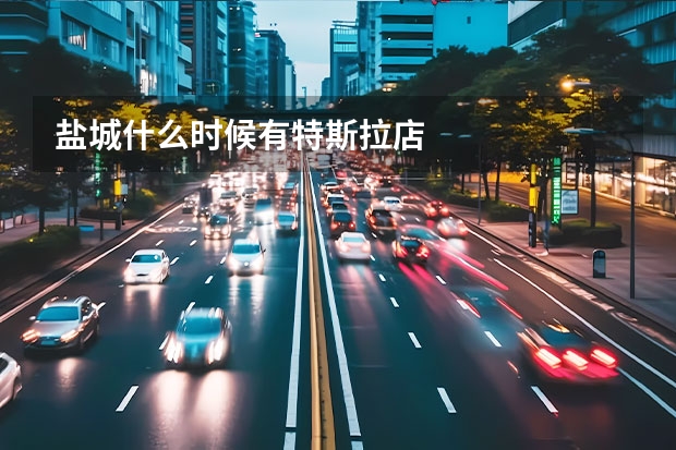 盐城什么时候有特斯拉店