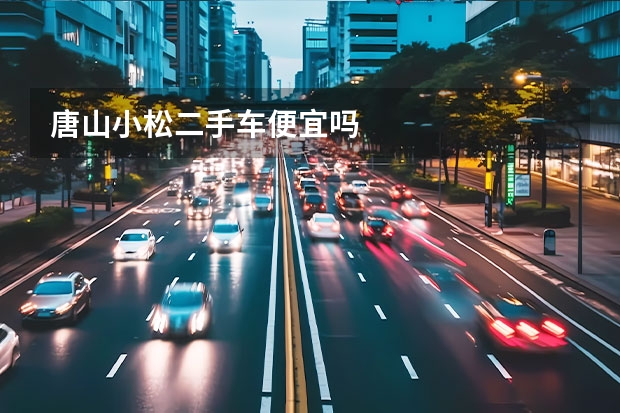 唐山小松二手车便宜吗
