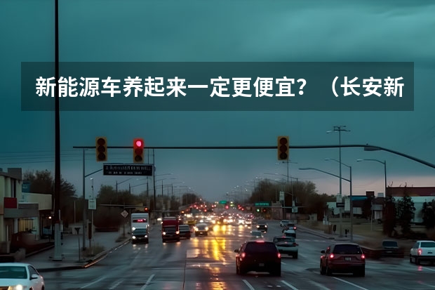 新能源车养起来一定更便宜？（长安新能源汽车）