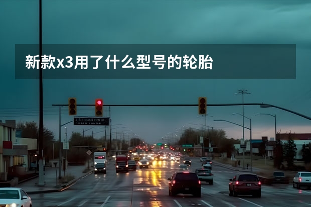 新款x3用了什么型号的轮胎