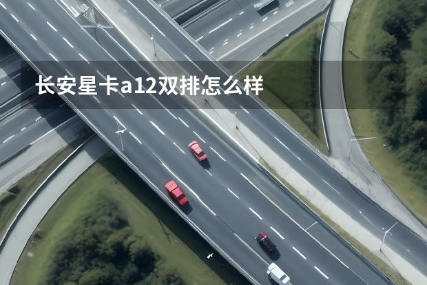 长安星卡a12双排怎么样