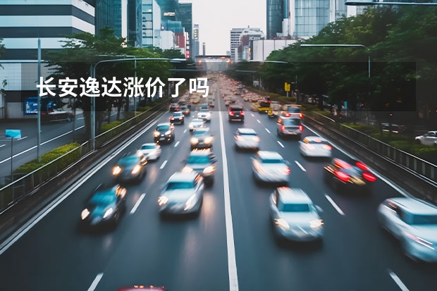 长安逸达涨价了吗