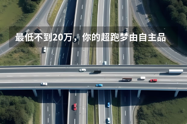 最低不到20万，你的超跑梦由自主品牌来圆！（20万价格享受40万体验 星途瑶光上市，售15.28万起）